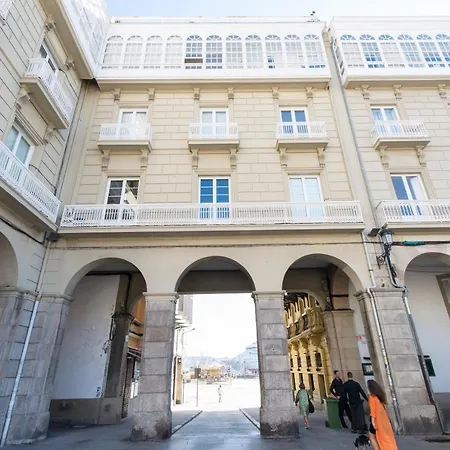 Lux Maria Pita Corazon De Coruna アパート ア・コルーニャ